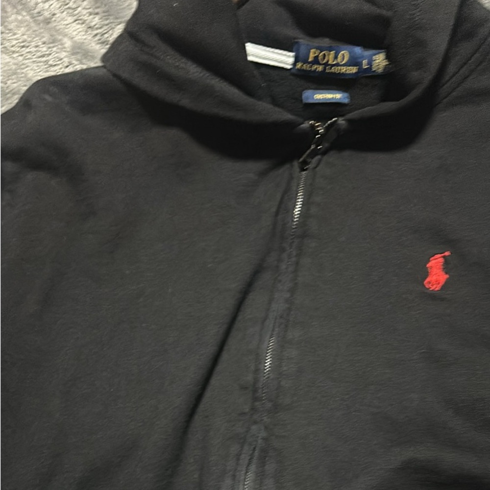 Black Polo Jacket
